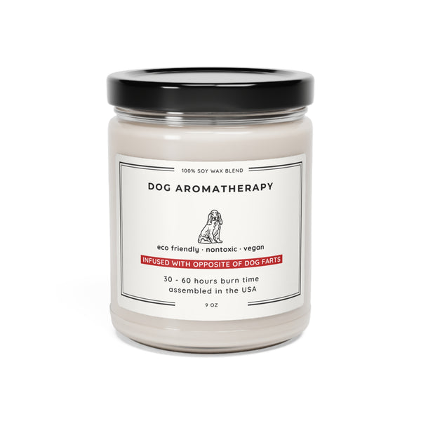 Dog Candle "Infused with Opposite of Dog Farts"