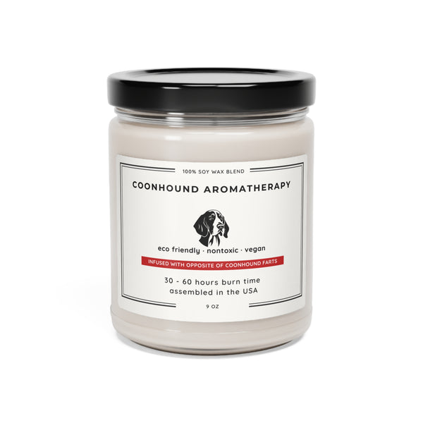 Candle "Infused with Opposite of Coonhound Farts"