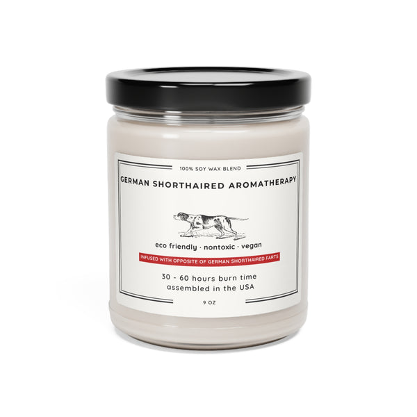 Candle "Infused with Opposite of German Shorthaired Farts"